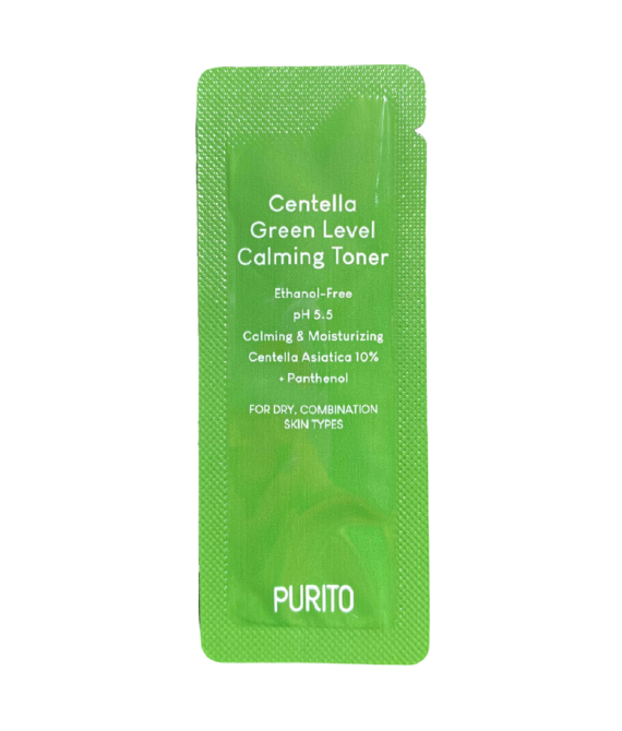 Тестер Заспокійливий тонер з центеллою PURITO Centella Green Level Calming Toner 1 g