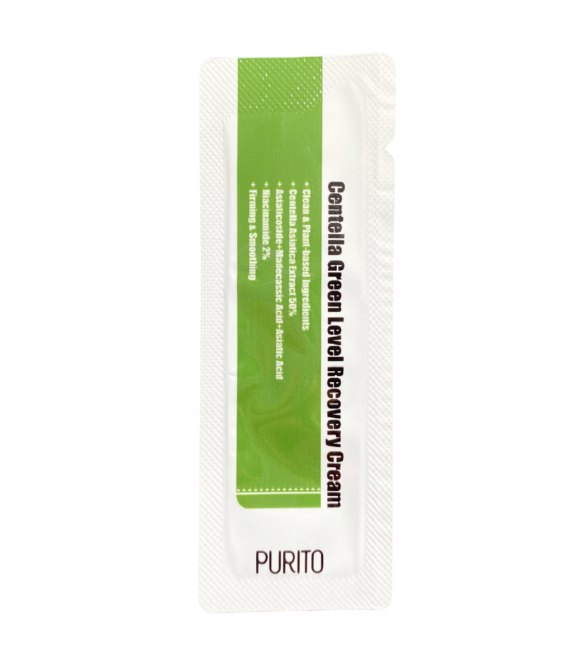 Тестер Відновлюючий крем з центеллою PURITO Centella Green Level Recovery Cream 1 g