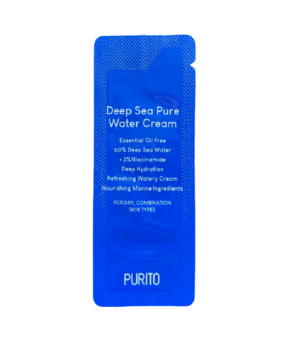 Тестер Зволожуючий крем з морською водою Purito Seoul Deep Sea Pure Water Cream 1 g