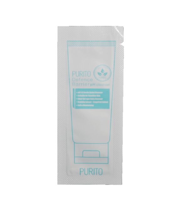 Тестер Слабокислотний гель для очищення шкіри PURITO Defence Barrier Ph Cleanser 1.2 g