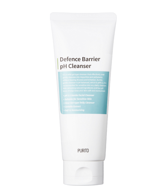 Слабокислотний гель для очищення шкіри PURITO Defence Barrier Ph Cleanser 150 ml