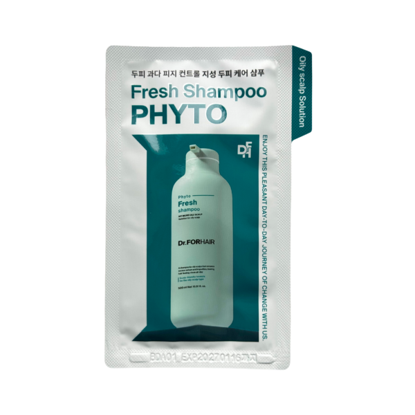 Тестер Міцелярний шампунь для жирної шкіри голови Dr.ForHair Phyto Fresh Shampoo 10 ml