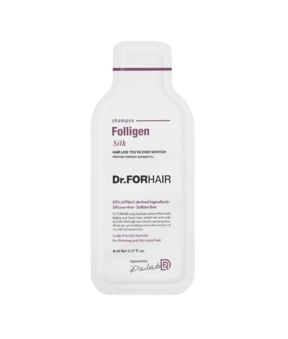 Тестер Шампунь для пошкодженого волосся Dr.ForHair Folligen Silk Shampoo 8 ml