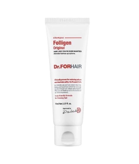 Зміцнюючий шампунь проти випадіння волосся Dr.ForHair Folligen Shampoo 70 ml