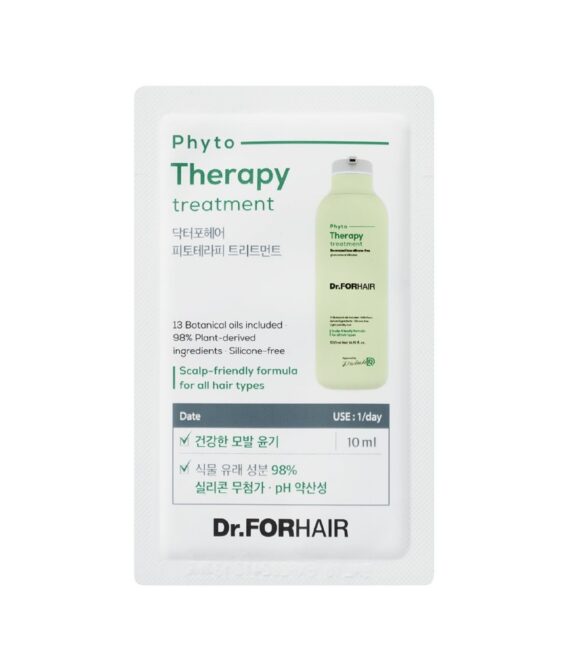 Тестер Зволожуюча маска-кондиціонер для волосся Dr.ForHair Phyto Therapy Treatment 10 ml
