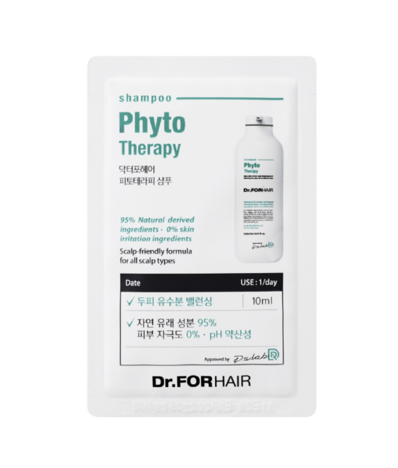 Тестер Шампунь для чутливої шкіри голови Dr.ForHair Phyto Therapy Shampoo 10 ml