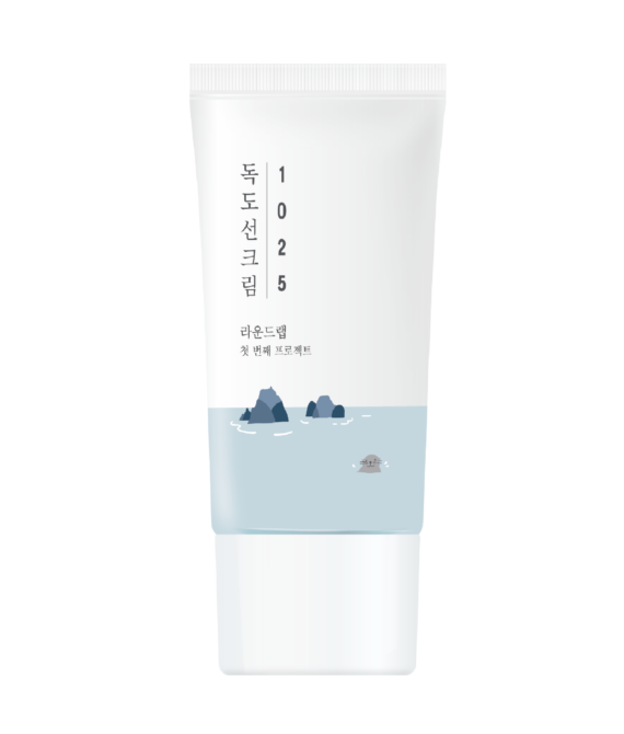 (пошкоджене пакування) Сонцезахисний крем з морською водою ROUND LAB 1025 Dokdo Sunscreen 50 ml