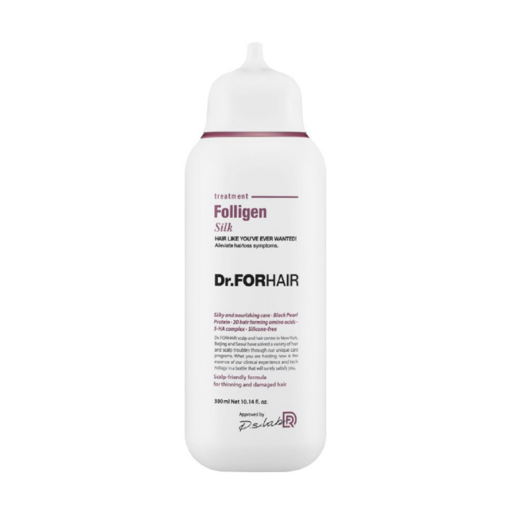 Відновлююча маска-кондиціонер для пошкодженого волосся Dr.ForHair Folligen Silk Treatment 300 ml