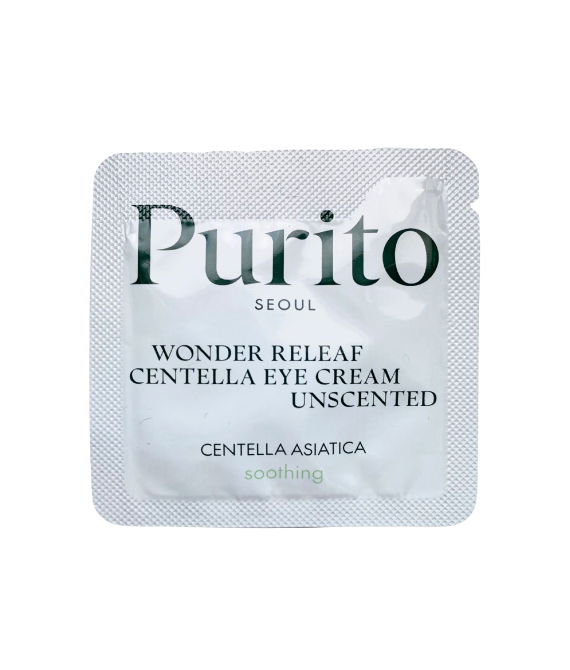 Тестер Крем для повік з центеллою та пептидами без ефірних олій Purito Seoul Wonder Releaf Centella Eye Cream Unscented 1 g