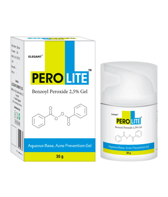 Гель з бензоїл пероксидом 2.5% Perolite Benzoyl Peroxide 2.5% Gel 30 g