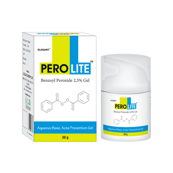 Гель з бензоїл пероксидом 2.5% Perolite Benzoyl Peroxide 2.5% Gel 30 g