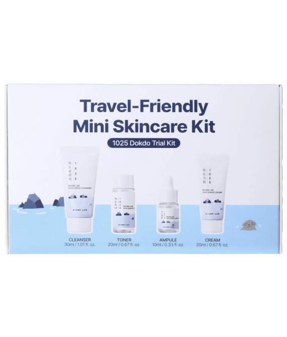 Набір мініверсій засобів з морською водою ROUND LAB 1025 Dokdo Trial Kit