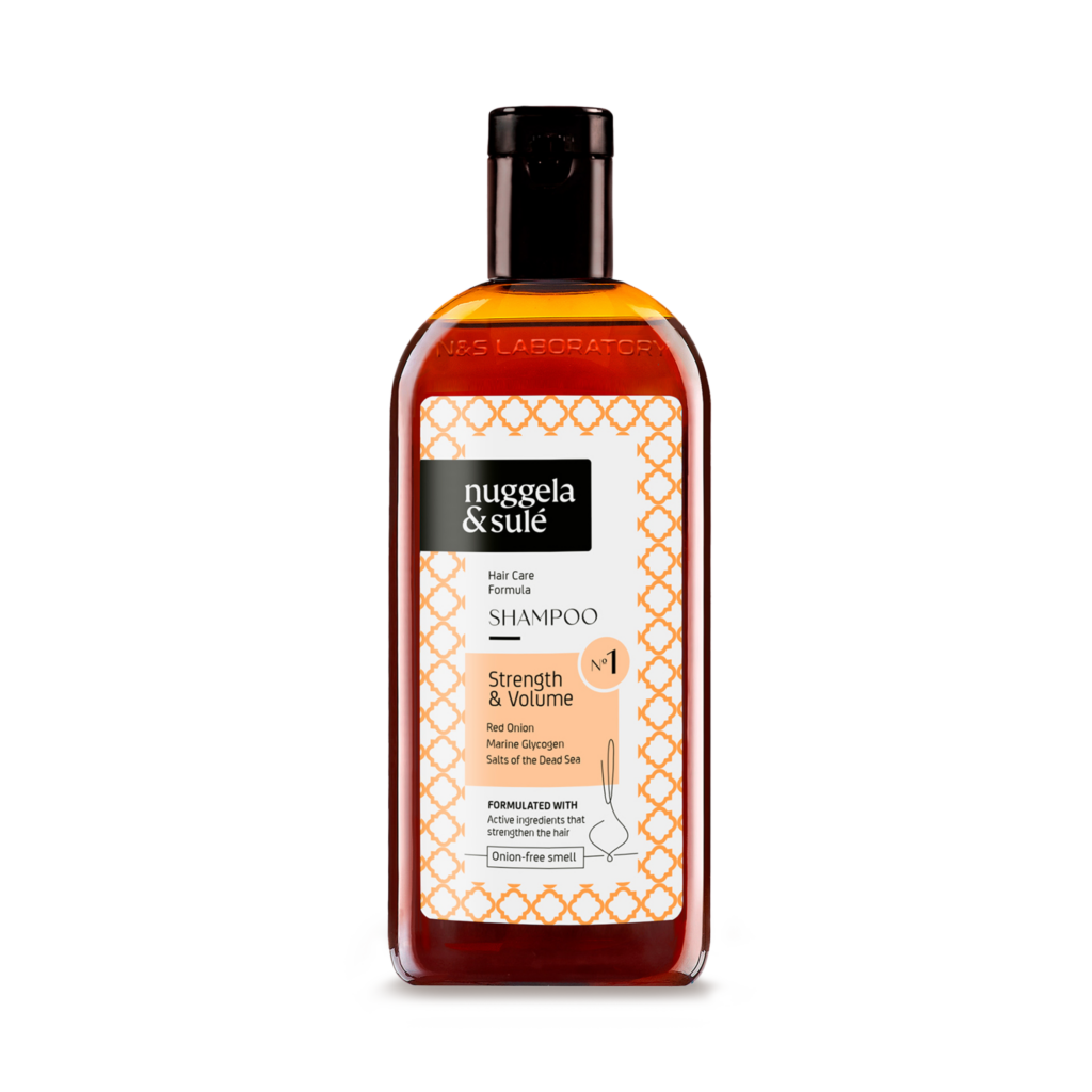 Зміцнювальний шампунь проти випадіння волосся Nuggela & Sulé Nº1 Shampoo Strength & Volume, 250 ml
