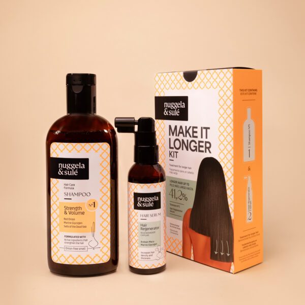 Набір для стимуляції росту волосся Nuggela & Sulé Make It Longer Kit - Зображення 2