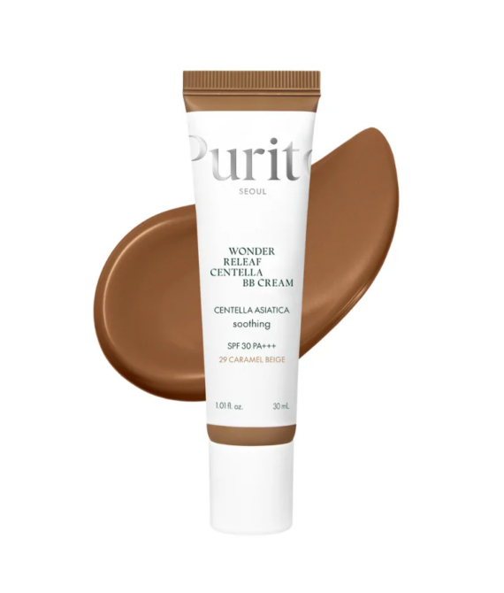 (пошкоджене пакування) BB-крем з екстрактом центелли Purito Seoul Wonder Releaf Centella BB Cream 29 Caramel Beige, 30 ml