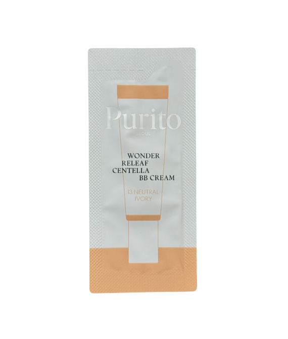 Тестер BB-крем з екстрактом центелли Purito Seoul Wonder Releaf Centella BB Cream 13 Neutral Ivory, 1 g