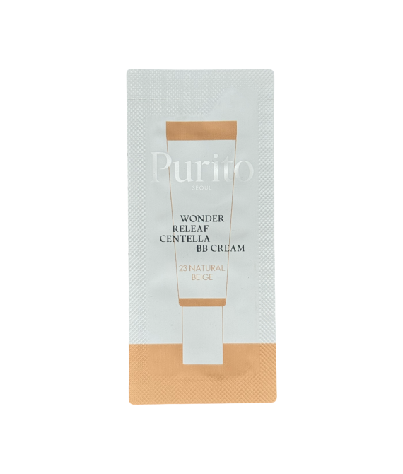 Тестер BB-крем з екстрактом центелли Purito Seoul Wonder Releaf Centella BB Cream 23 Natural Beige, 1 g