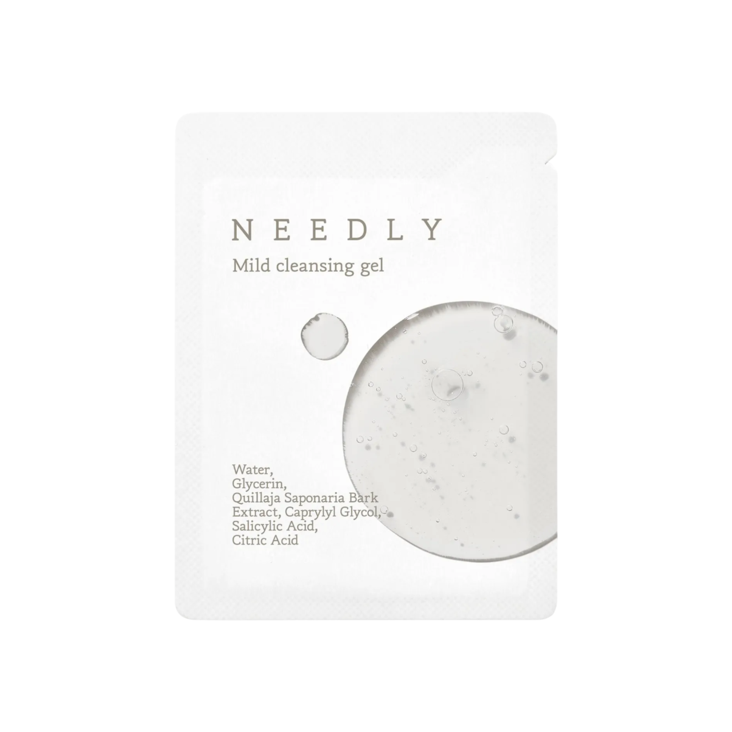 Тестер М'який очищуючий гель Needly Mild Cleansing Gel, 3 ml