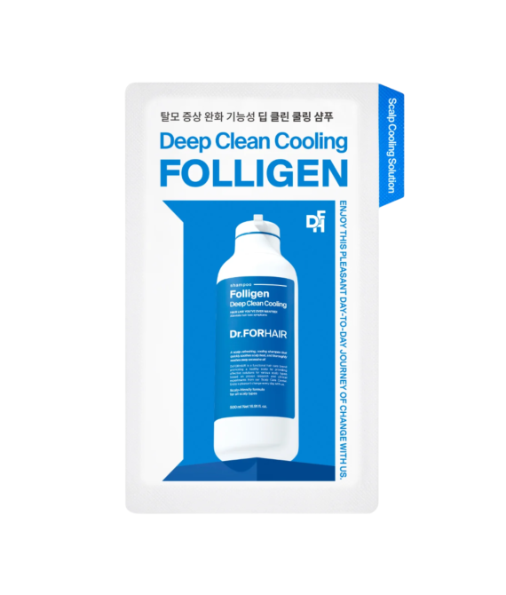 Тестер Глибокоочищаючий шампунь з ефектом охолодження Dr.Forhair Folligen Deep Clean Cooling Shampoo, 10 ml