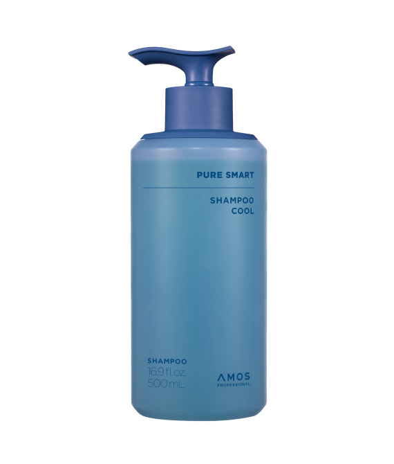 Освіжальний шампунь проти лупи AMOS Professional Pure Smart Shampoo Cool, 500 ml