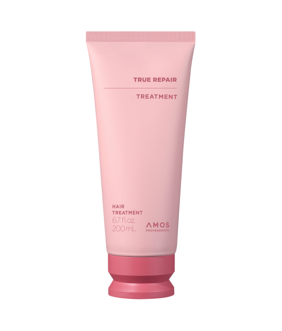 Живильна маска для сухого та пошкодженого волосся AMOS Professional True Repair Treatment, 200 ml