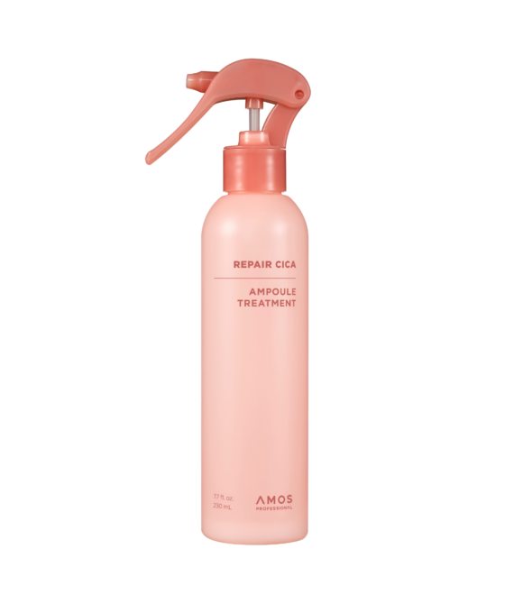 Відновлювальний спрей для пошкодженого волосся AMOS Professional Repair Cica Ampoule Treatment, 230 ml
