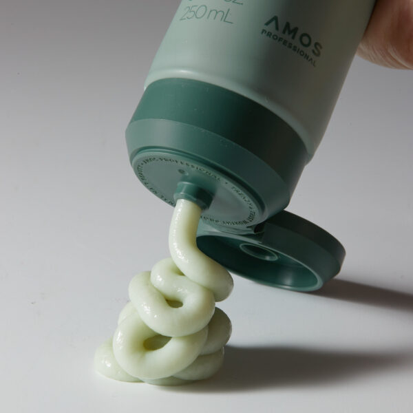 Тестер Зволожувальна маска для волосся AMOS Professional The Green Tea Moisturizing Pack, 7 ml - Зображення 2