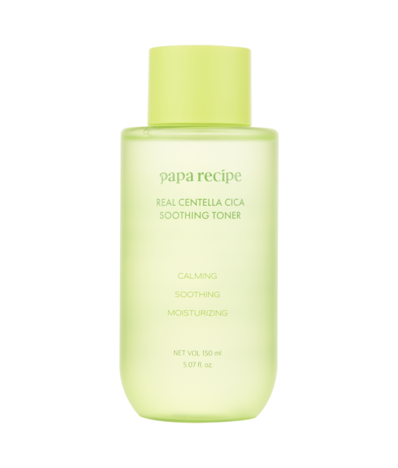 Заспокійливий тонер з екстрактом центелли Papa Recipe Real Centella Cica Soothing Toner, 150 ml