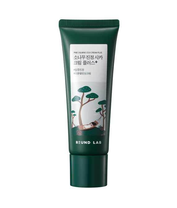 Заспокійливий крем проти постакне ROUND LAB Pine Calming Cica Cream Plus, 60 ml