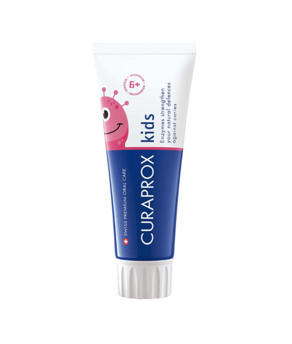 Дитяча зубна паста з ароматом кавуну CURAPROX Kids Watermelon Toothpaste, 10 ml
