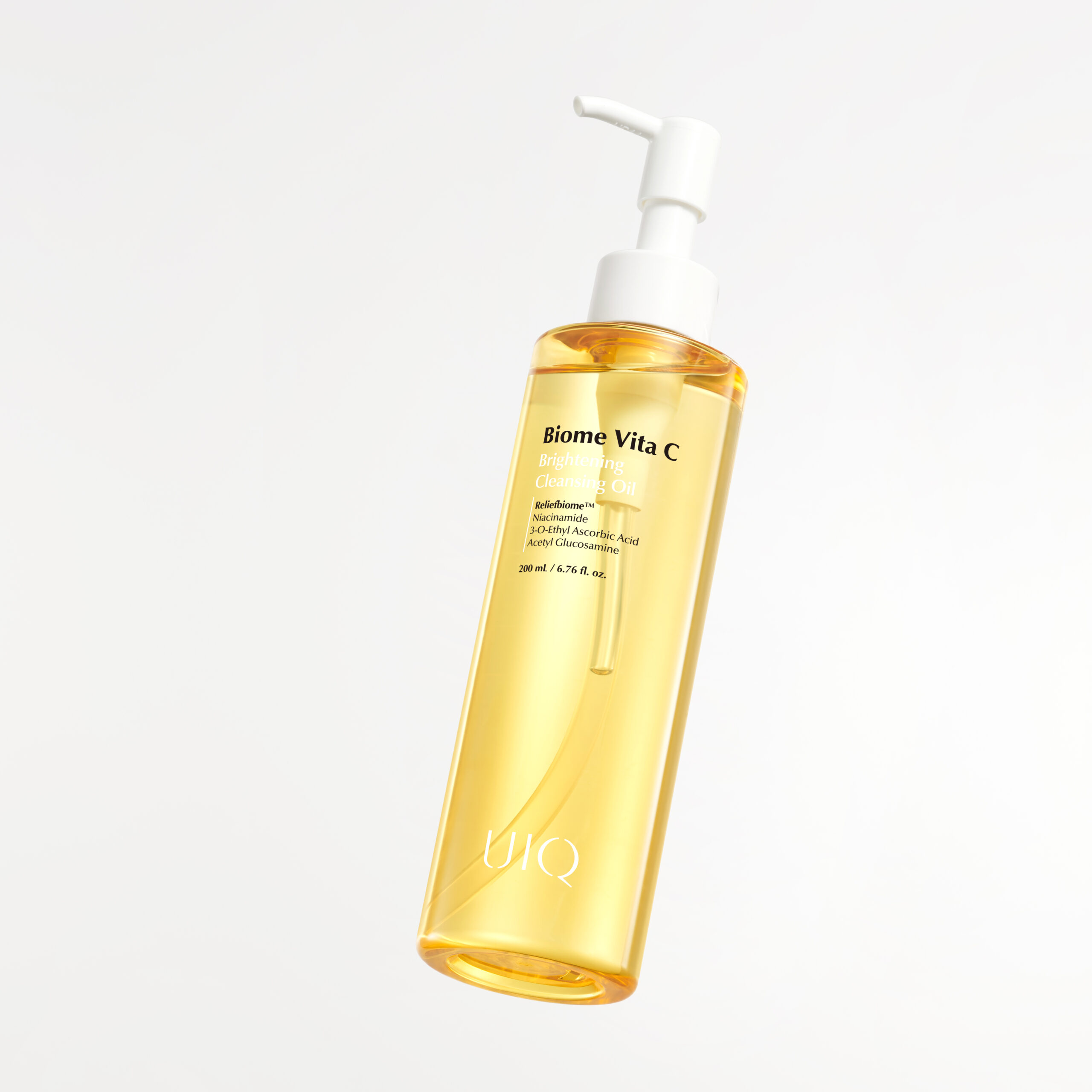 (пошкоджене пакування) Гідрофільна олія UIQ Biome Vita C Brightening Cleansing Oil, 200 ml - Зображення 2