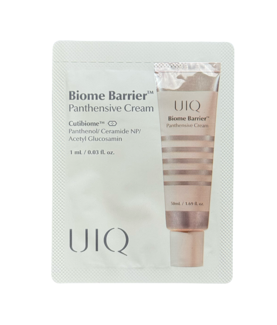 Тестер бар’єрного крему з пантенолом UIQ Biome Barrier™ Panthensive Cream, 1 ml