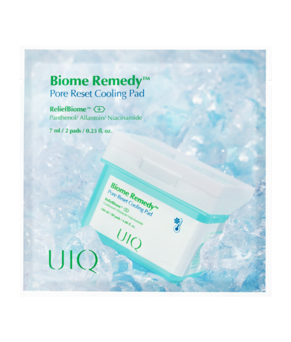 Охолоджувальні педи для зменшення пор UIQ Biome Remedy Pore Reset Cooling Pad, 2 pcs