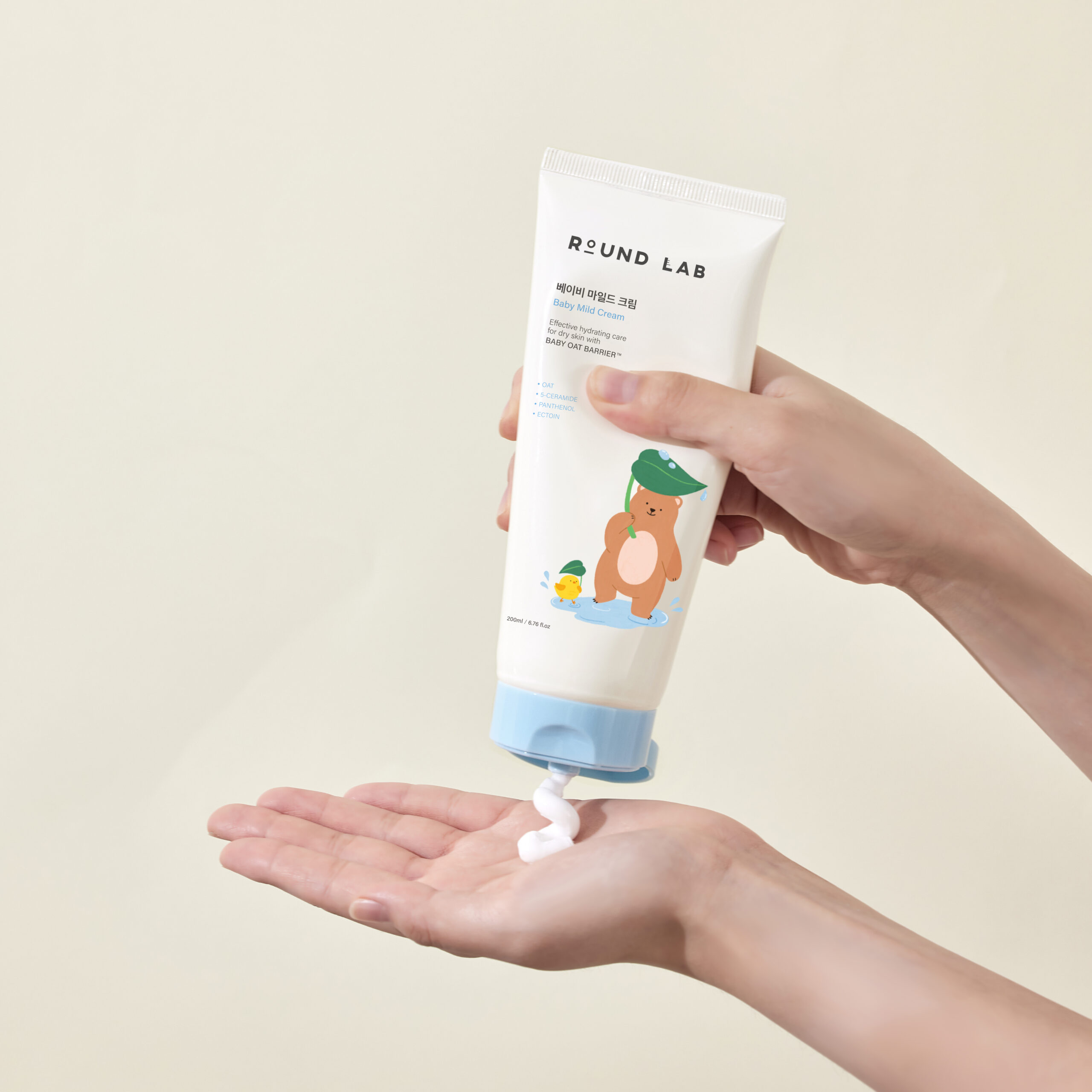 Дитячий крем ROUND LAB Baby Mild Cream, 200 ml - Зображення 2