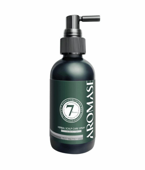 Незмивний лосьйон-спрей для зволоження та комфорту шкіри голови Aromase Herbal Scalp Care Spray, 115 ml