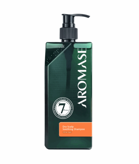 Заспокійливий шампунь для сухої та чутливої шкіри голови Aromase Dry Scalp Soothing Shampoo, 400 ml