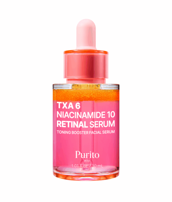 Освітлювальна сироватка з транексамовою кислотою, ніацинамідом та ретиналем Purito Seoul TXA 6 Niacinamide 10 Retinal Serum, 30 ml