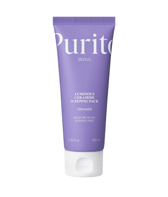 Відновлююча нічна маска з центеллою Purito Seoul Luminous Ceramide Sleeping Pack, 100 ml