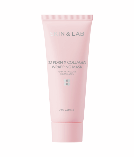Маска-плівка для пружності та сяйва шкіри SKIN&LAB 3D PDRN × Collagen Wrapping Mask, 70 ml