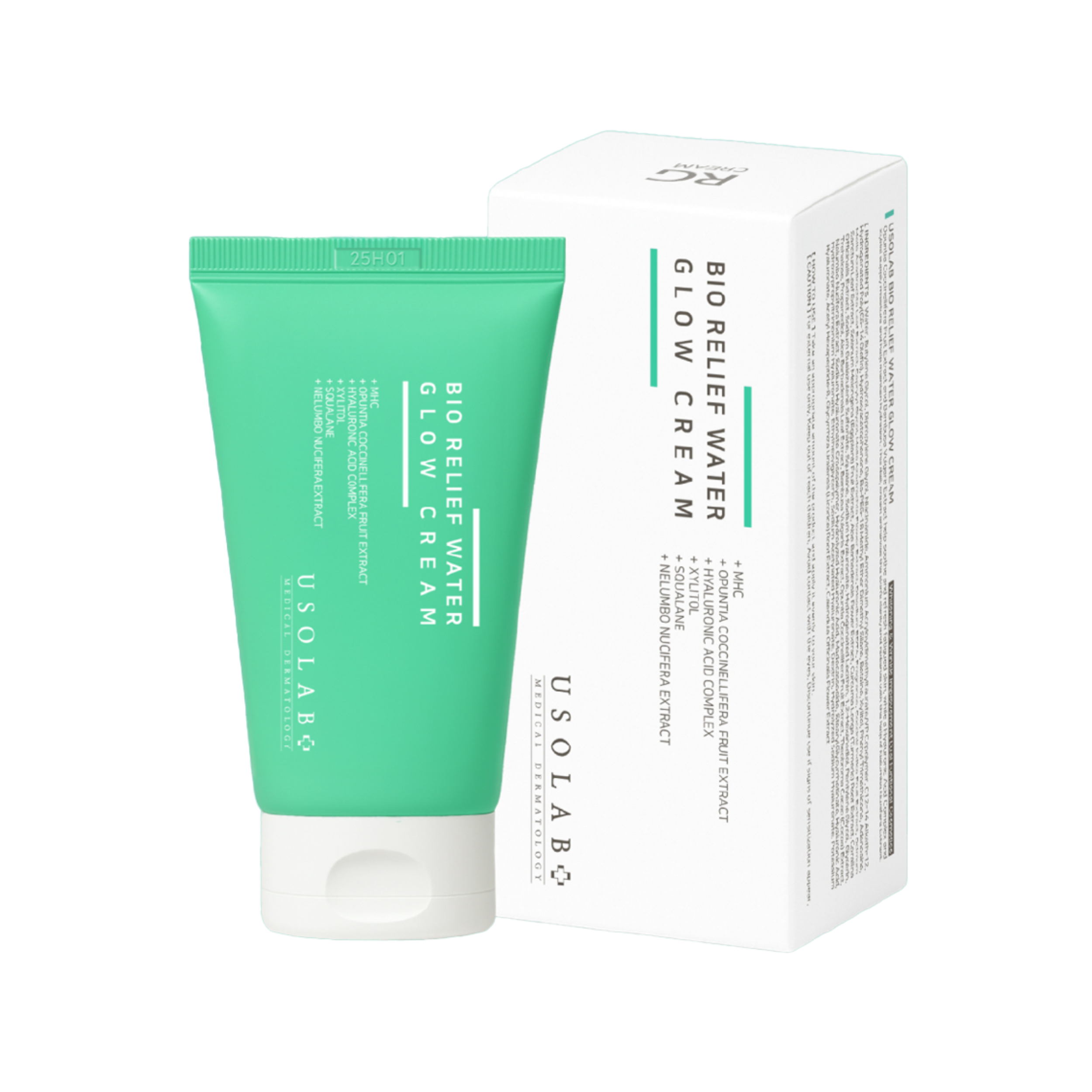 Заспокійливий та балансуючий крем Usolab Bio Relief Water Glow